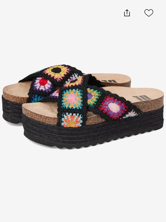 Dirty Laundry Shoes - Dirty Laundry Women's Worble Platform Sandals black crochet - 10